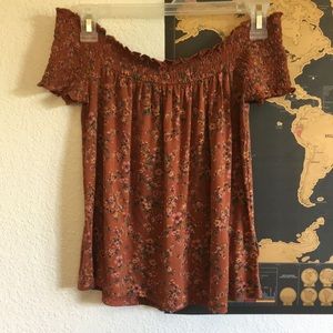 American Eagle Floral Top